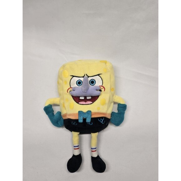 Ty Beanie Baby SpongeBob Mermaid Man Plush 2006- Flawed See Description - Picture 1 of 16